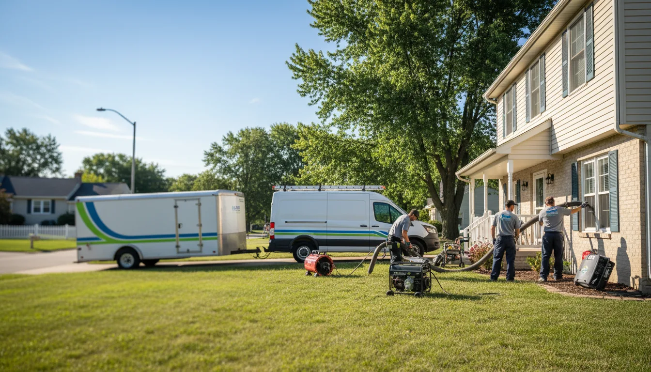 Flooded Basement Restoration And Cleanup With Repair in Eldora, IA near me